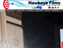 Tablet Screenshot of hawkeyefilms.ca